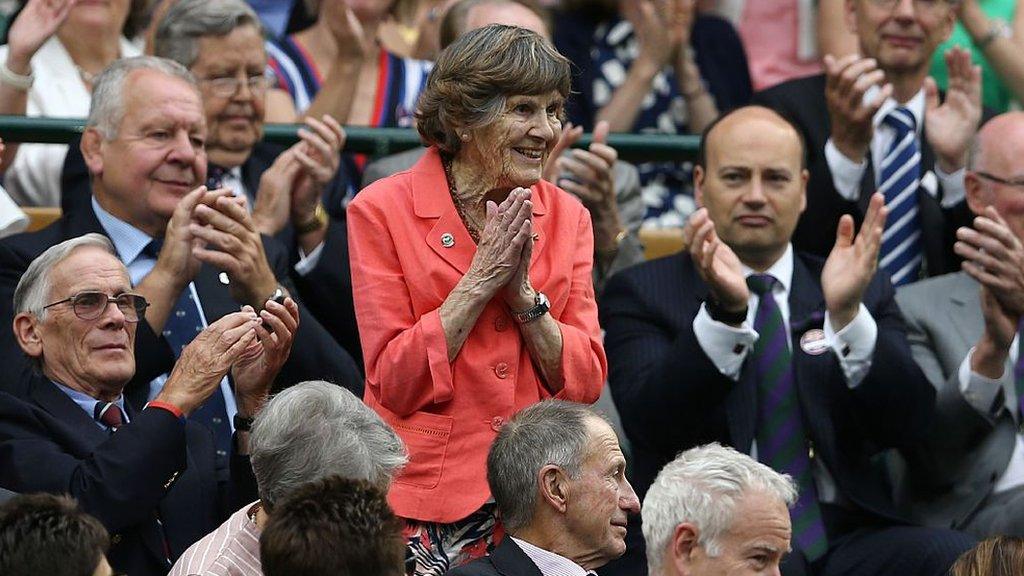 Joy Lofthouse at Wimbledon