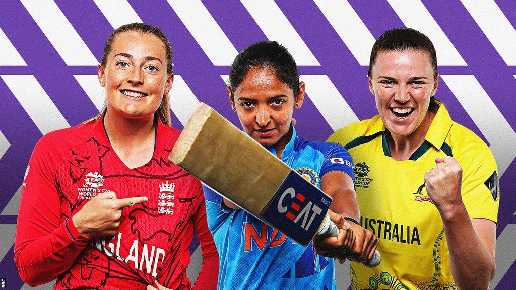 Sophie Ecclestone, Harmanpreet Kaur and Tahlia McGrath image