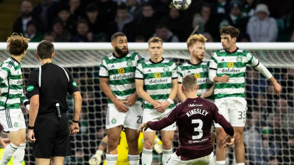 Kingsley scores for Hearts