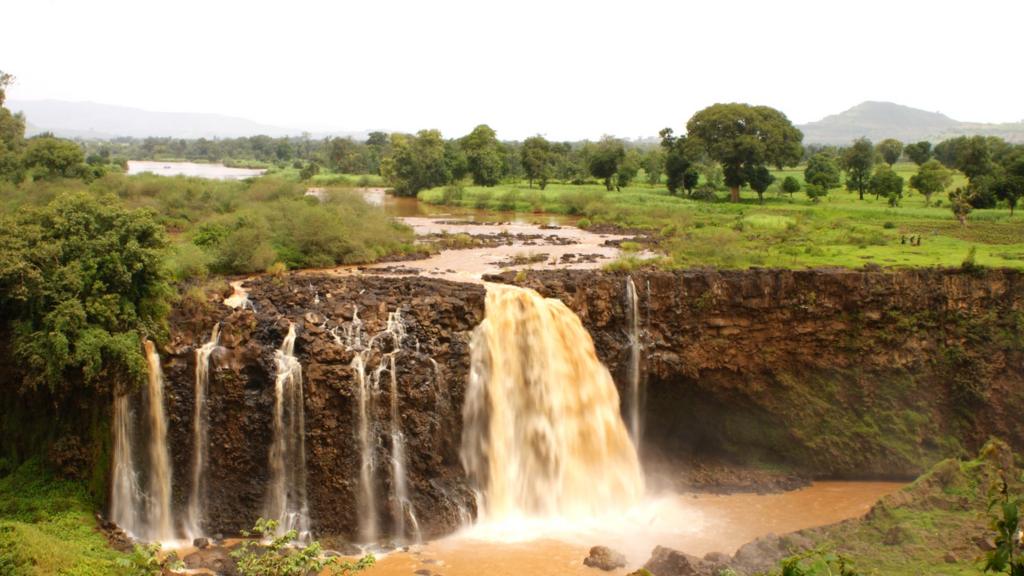 Blue Nile falls