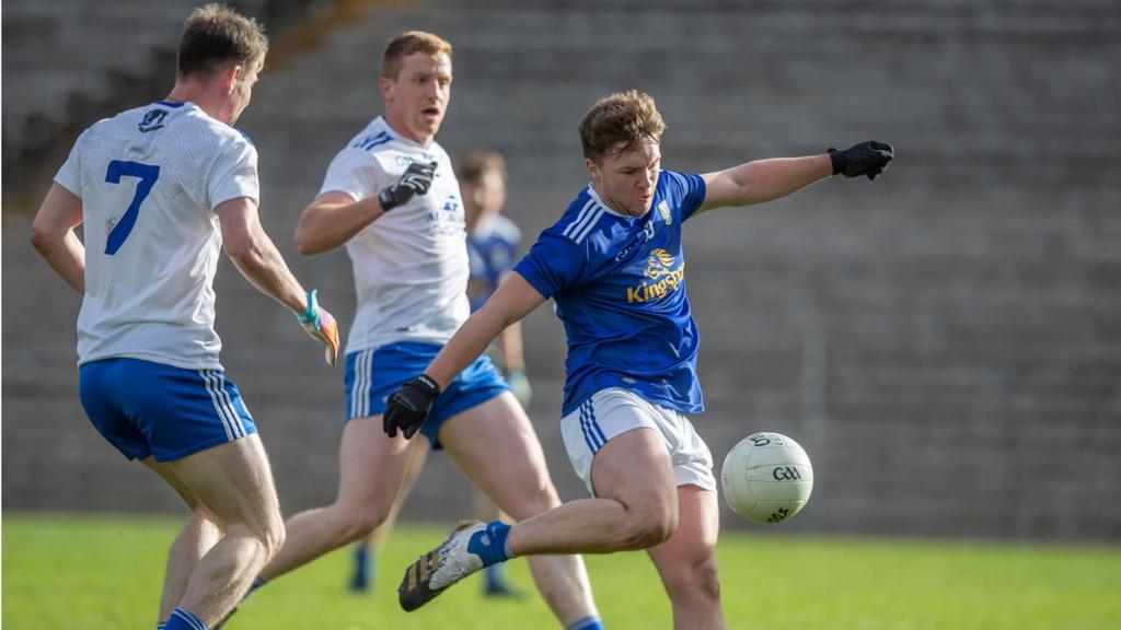 Monaghan against Cavan in the Ulster Championship