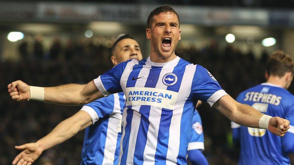 Brighton striker Tomer Hemed