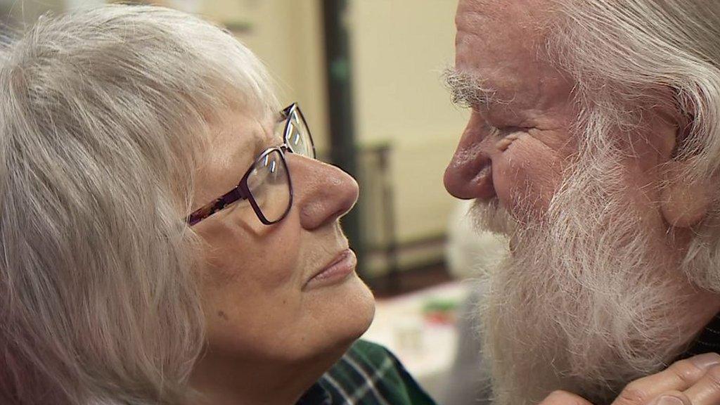 Mick and Diana from Syston have been married for almost 60 years