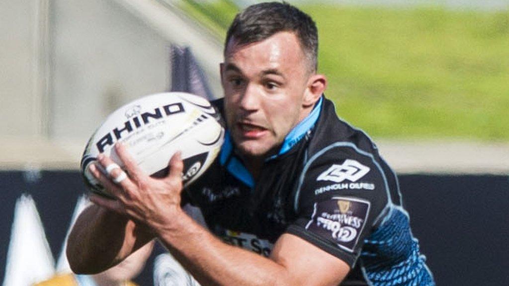 Glasgow Warriors flanker Simone Favaro