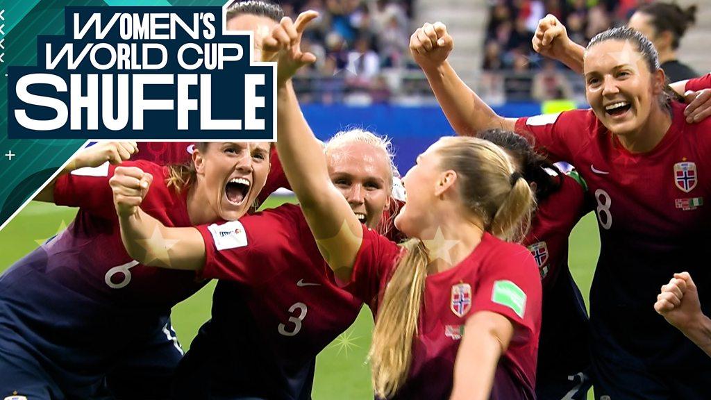 Norway team celebrate