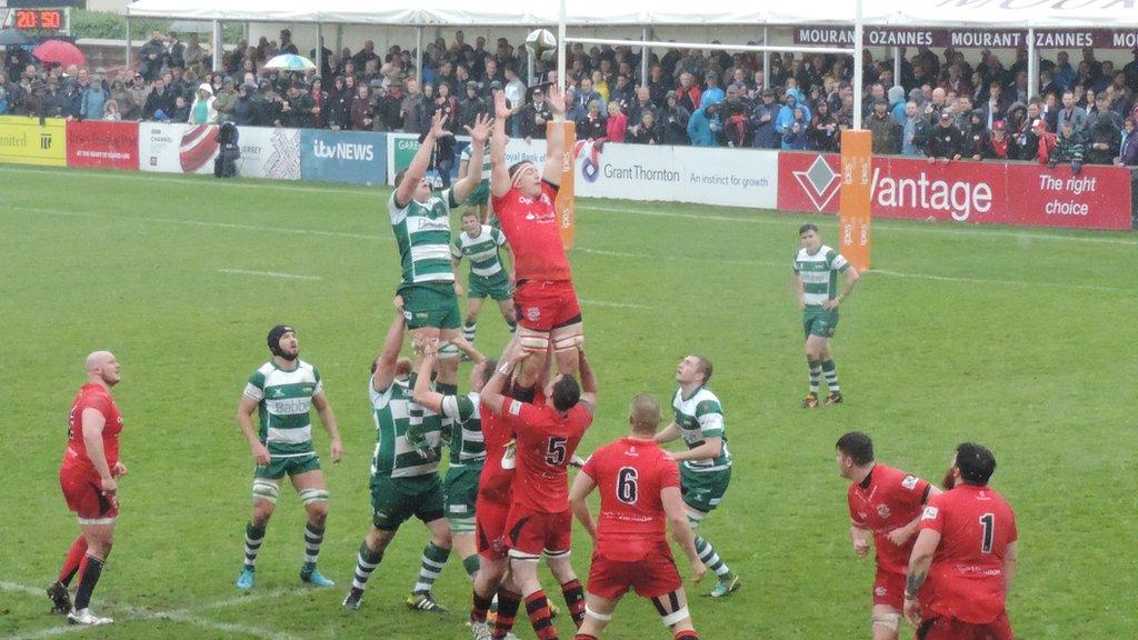 Jersey Reds v Guernsey Raiders 2017