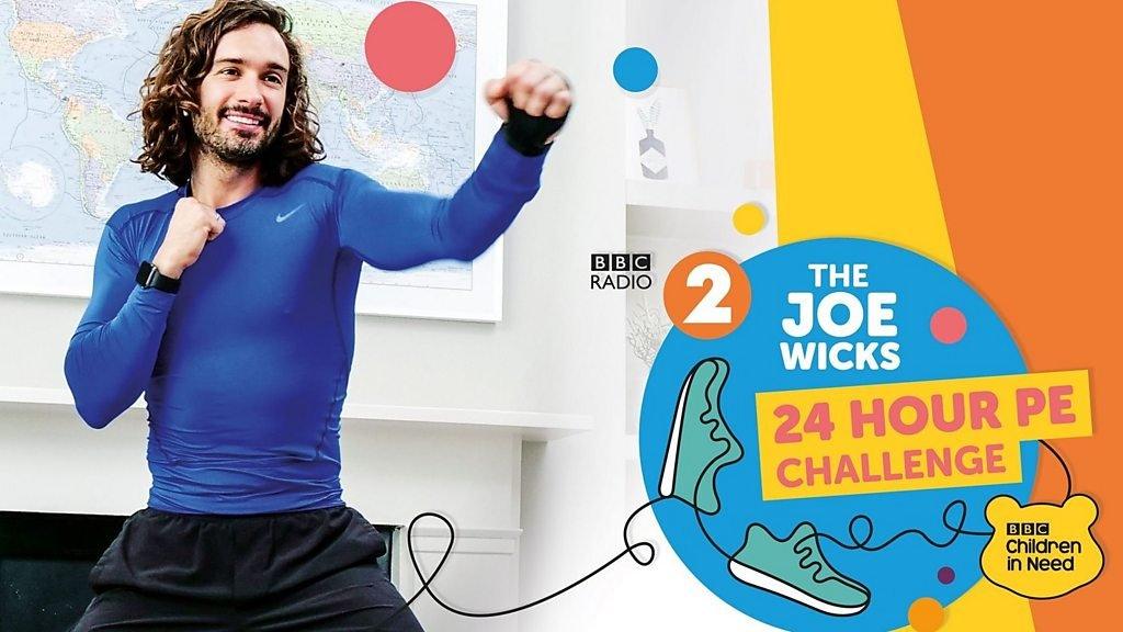 Joe Wicks with logo.