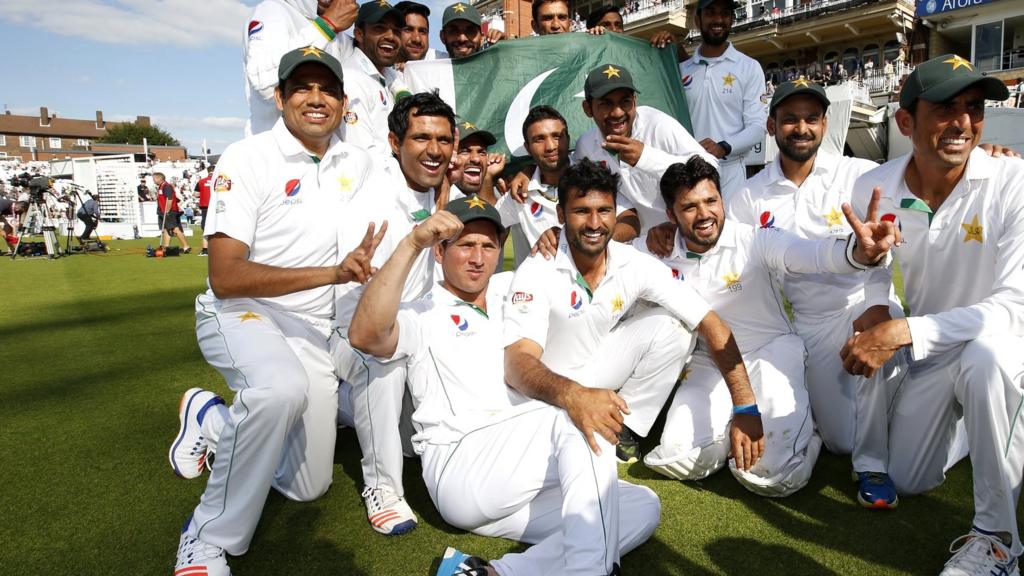 Pakistan celebrate