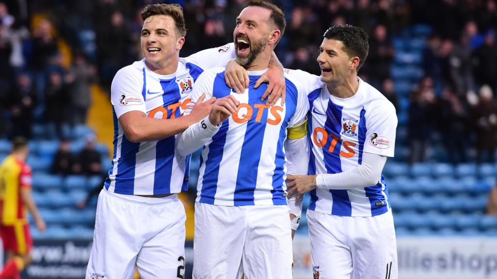 Kilmarnock celebrate