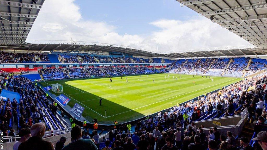 Reading fans bask in the sun at the Select Car Leasing Stadium on the opening day of the League One season.