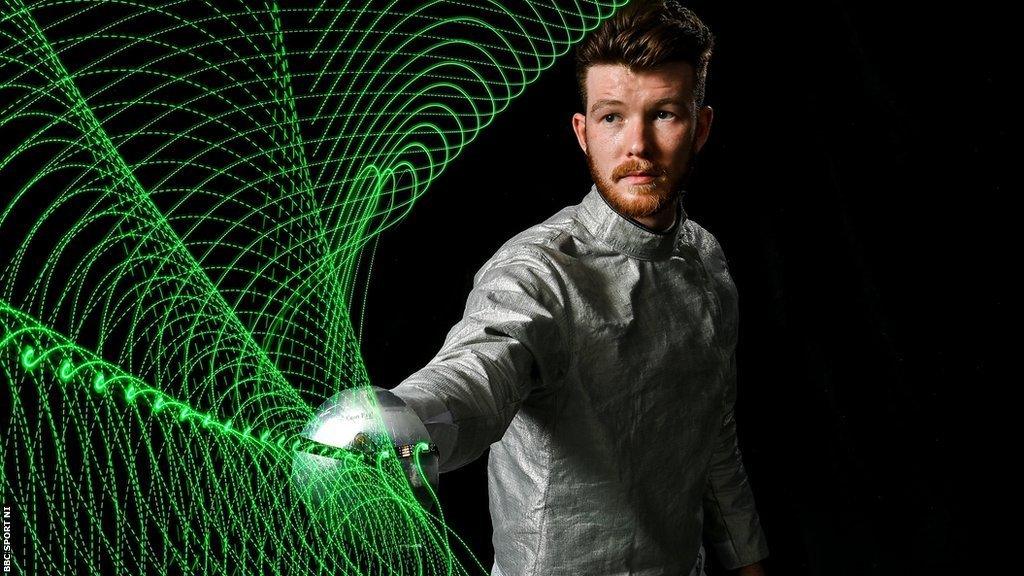 Irish fencer Jadryn Dick