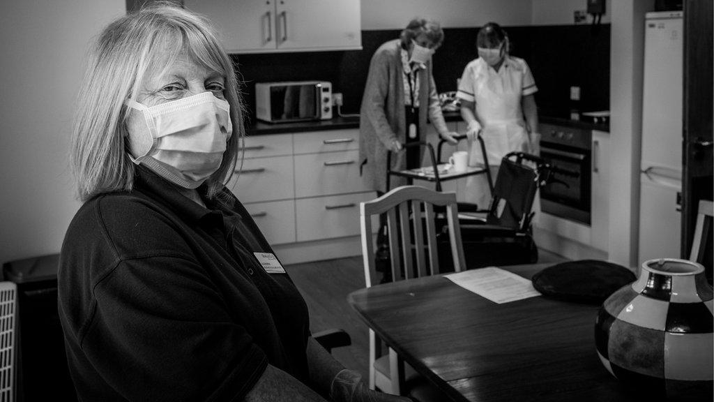 Julia Murray at Health and Social Care Officer with Council at Connie Lewcock Care Home.