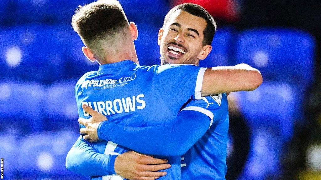 Ryan de Havilland's late goal capped Peterborough's impressive win