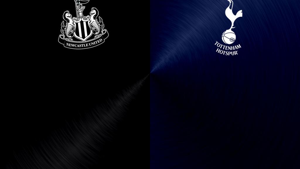 Newcastle v Tottenham badges