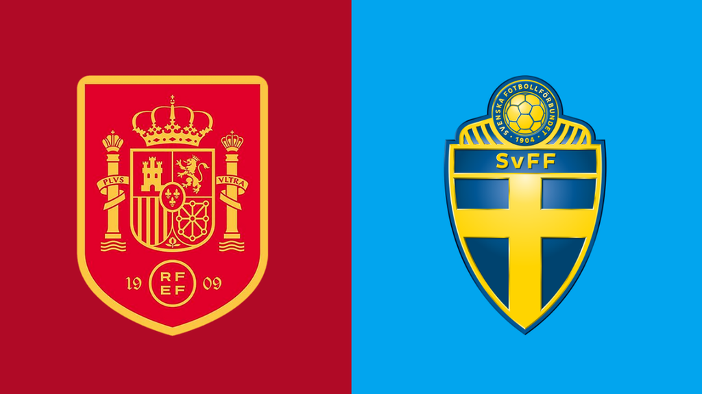 Spain v Sweden graphic