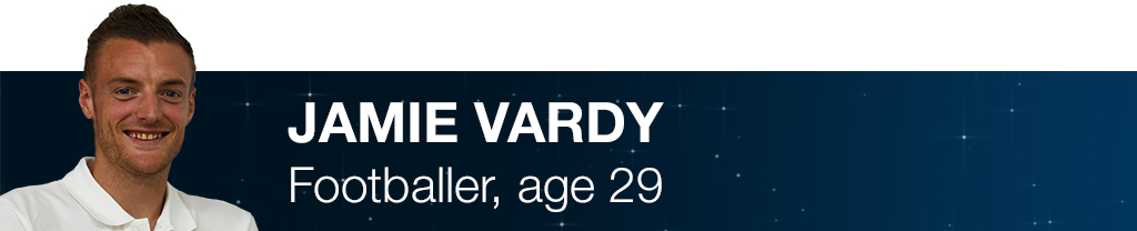 Jamie Vardy - Footballer, age 29