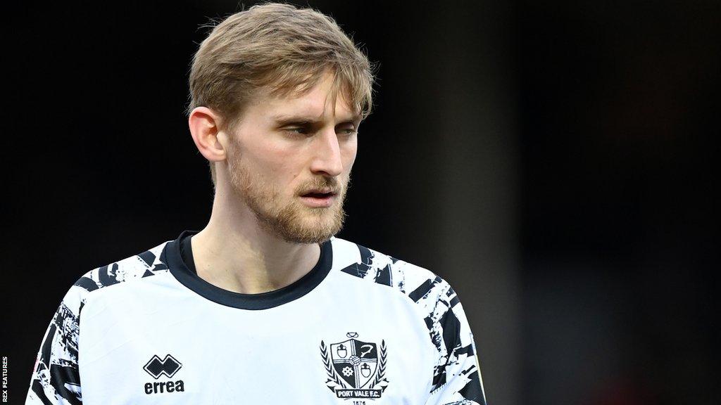 Port Vale defender Nathan Smith