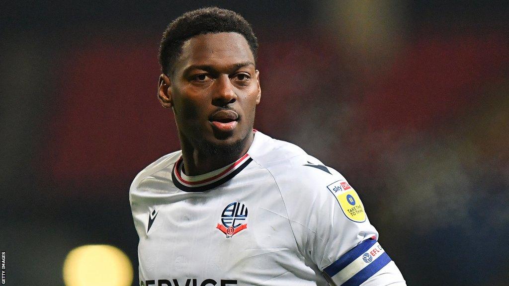 Bolton captain Ricardo Santos