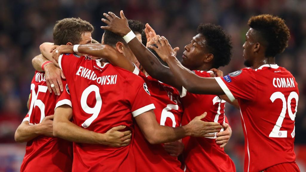 Bayern celebrate