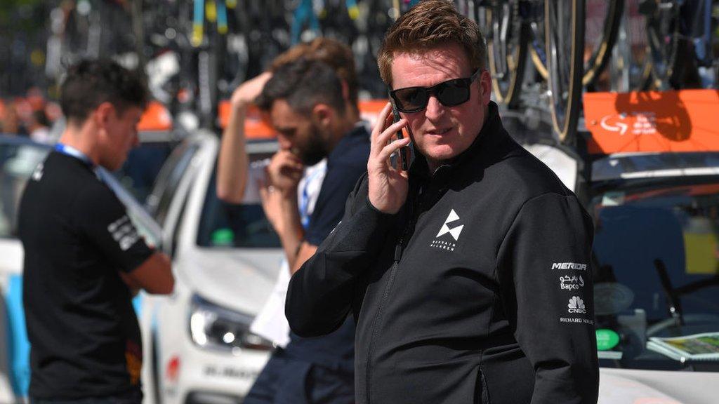 Rod Ellingworth looks on while working as Great Britain team manager