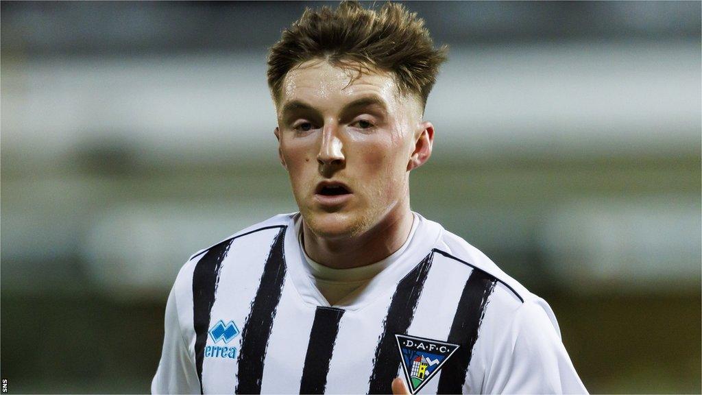 Dunfermline Athletic player Paul Allan