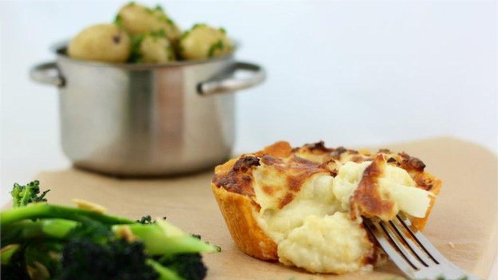 Cauliflower tart