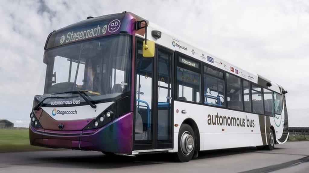 autonomous bus