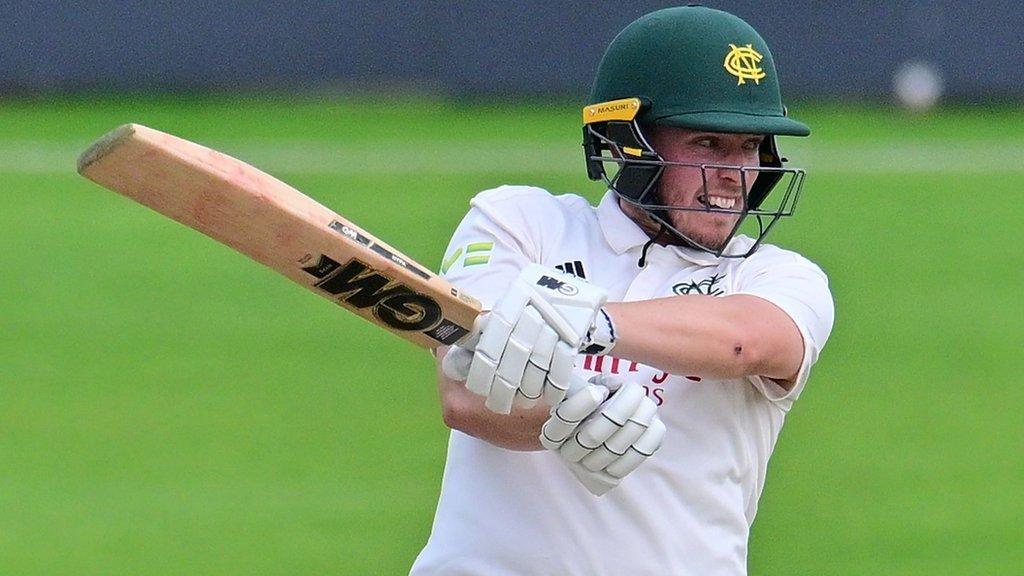 Nottinghamshire opener Ben Slater