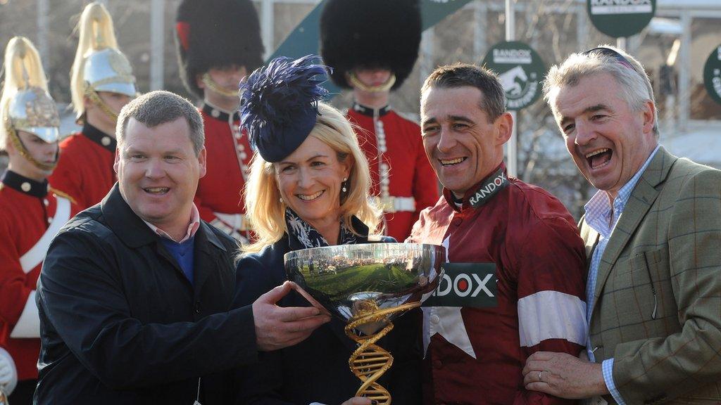 Davy Russell won the National twice with Tiger Roll for Elliott and O'Leary