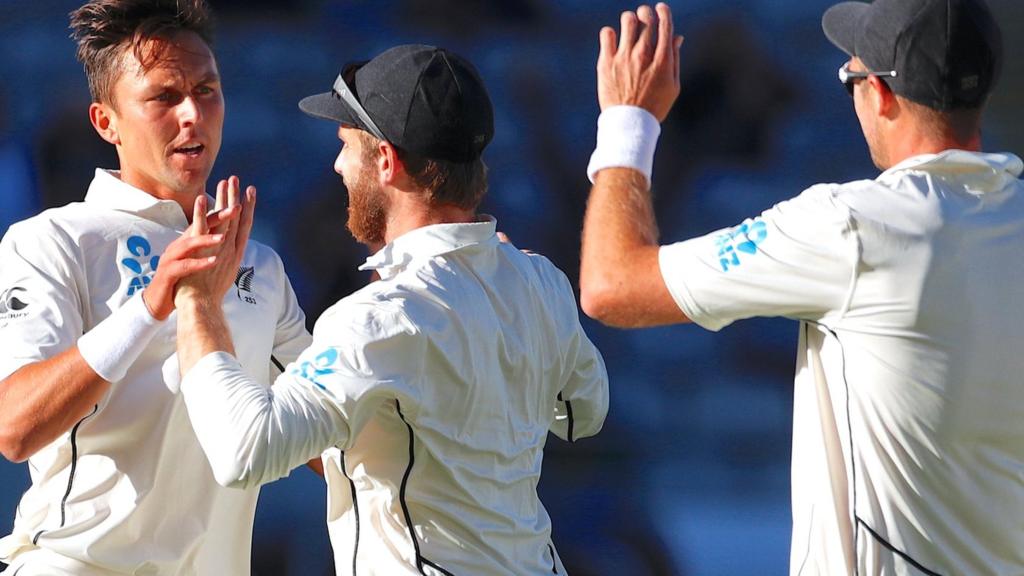 New Zealand v England, first Test, Auckland, day four BBC Sport