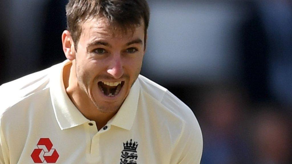 Middlesex and England bowler Toby Roland-Jones