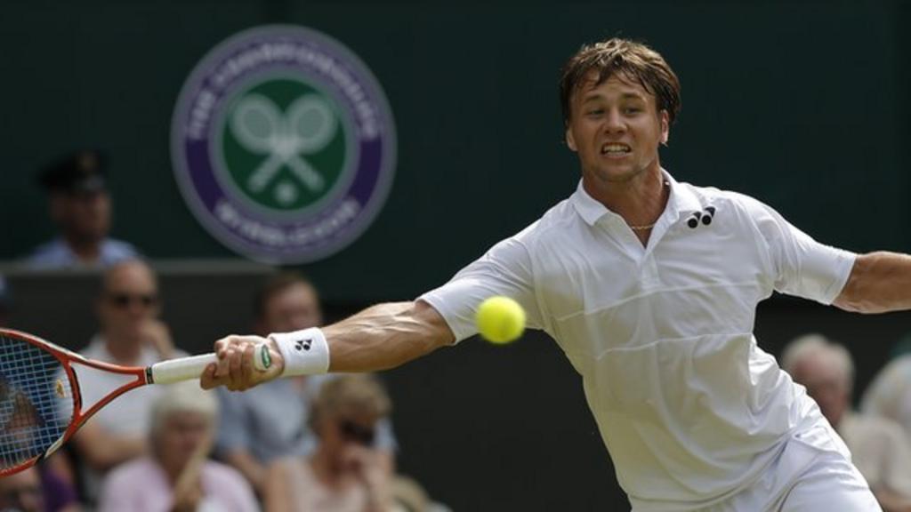 Wimbledon 2015: Ricardas Berankis loses to Marin Cilic BBC Sport