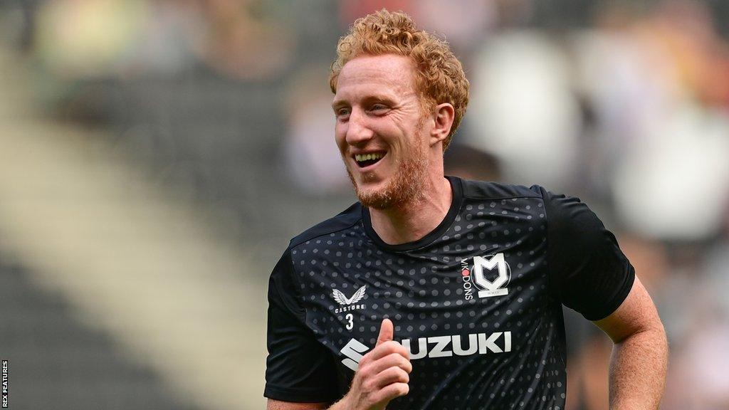 MK Dons captain Dean Lewington