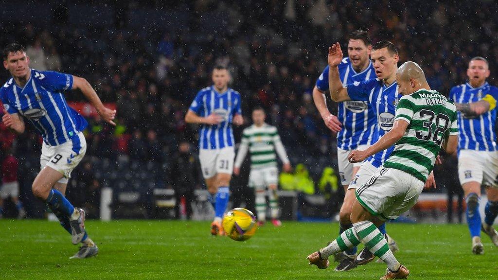 Derek McInnes wants Kilmarnock's Viaplay Cup semi-final defeat against Celtic to spur his side on to secure a return to Hampden