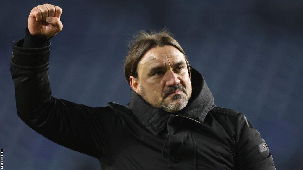 Leeds United football manager Daniel Farke