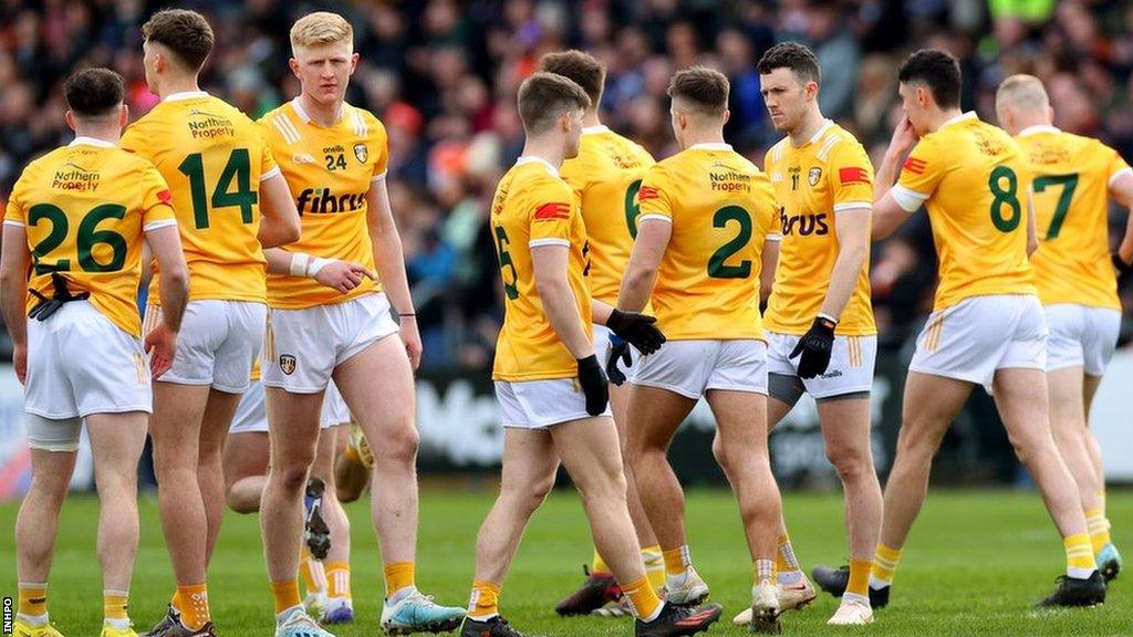 Antrim will face one of the preliminary round winners in the quarter-finals