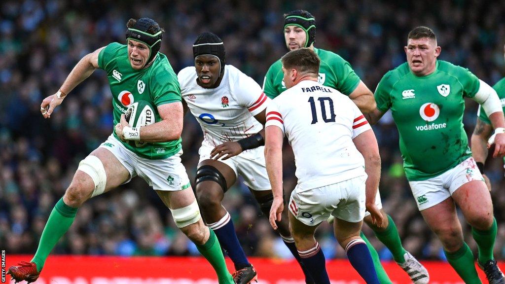 Baird in action against England