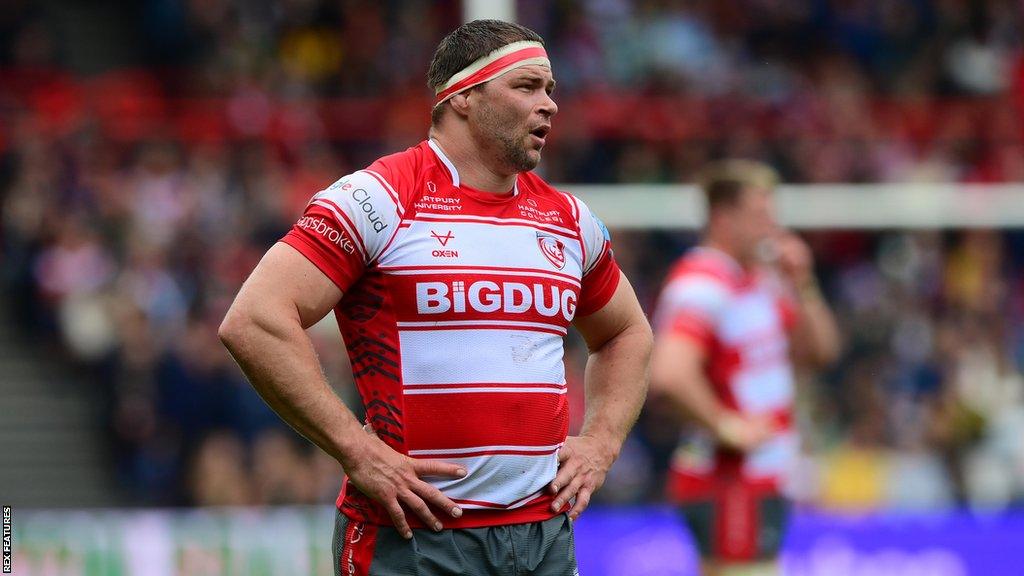 Gloucester Rugby tight-head prop Kirill Gotovtsev