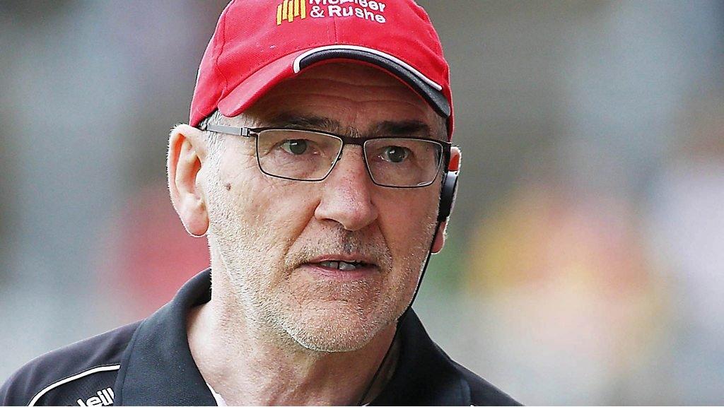 Tyrone manager Mickey Harte