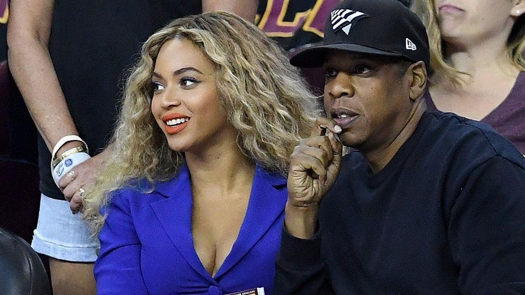 Jay-Z and Beyonce