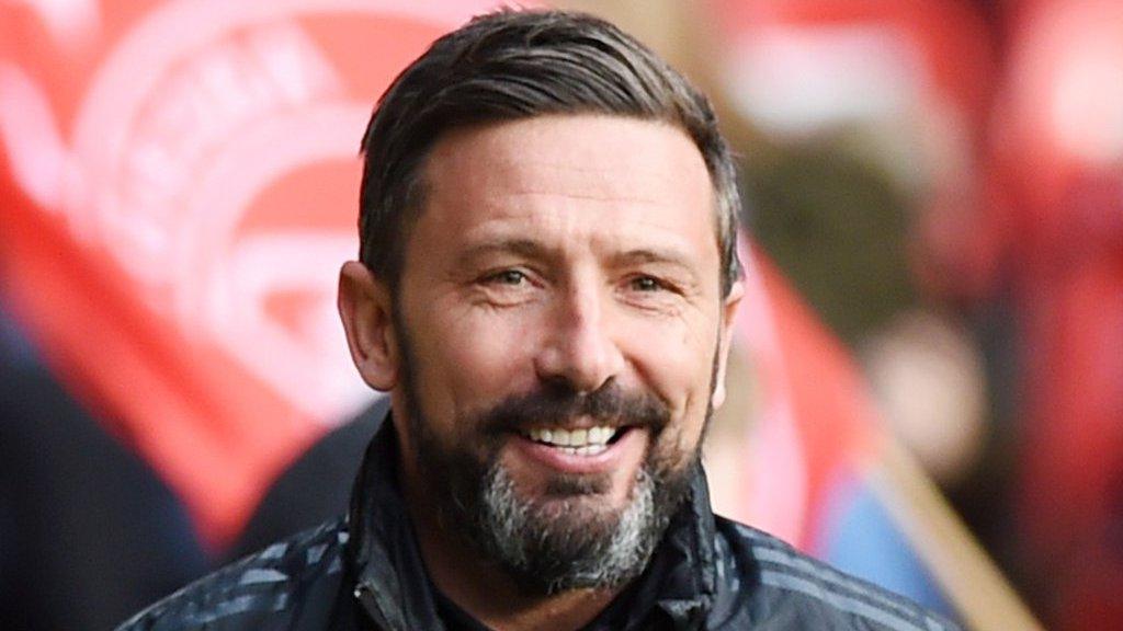 Aberdeen boss Derek McInnes