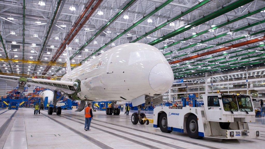 The first South Carolina-built Boeing 787