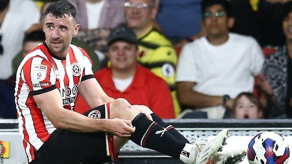 Enda Stevens joined Sheffield United from Portsmouth in May 2017