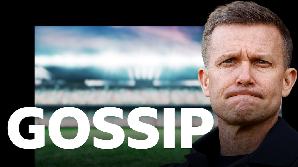 Jesse Marsch and the BBC Sport Gossip graphic