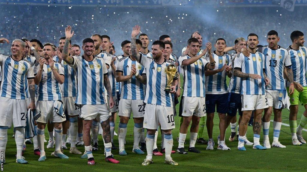 Argentina won the 2022 World Cup after beating France in the final