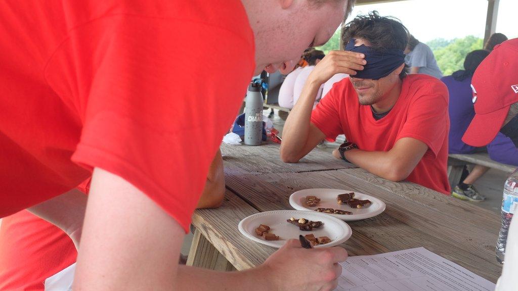 Chocolate tasting