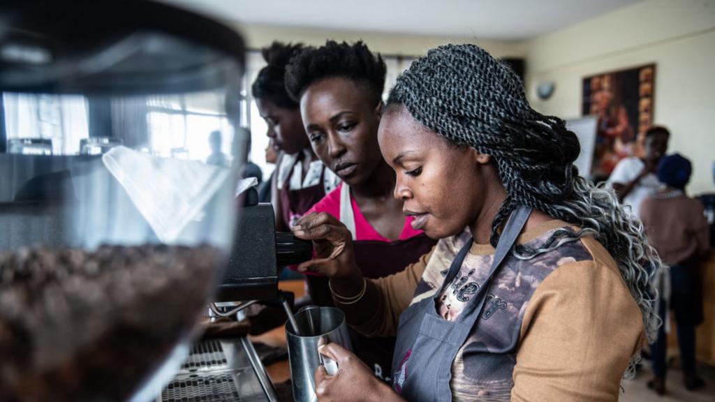 Baristas in Kenya