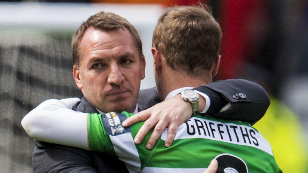 Brendan Rodgers and Leigh Griffiths