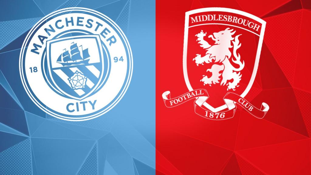 Manchester City v Middlesbrough