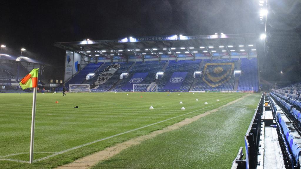 General view of Fratton Park